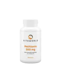 Vitaworld Methionine 500 mg (120 Capsules)