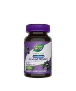 Natures Way Sambucus Zero Sugar Immune Gummy (50 Gummies)