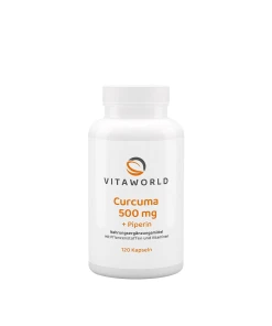 Vitaworld Turmeric 500 mg (120 Capsules)