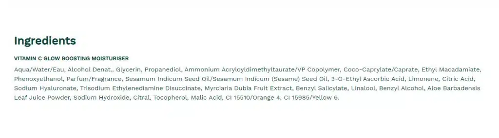 The Body Shop - Vitamine C Glow Boosting Moisturizer (50 ml) - Afbeelding 2