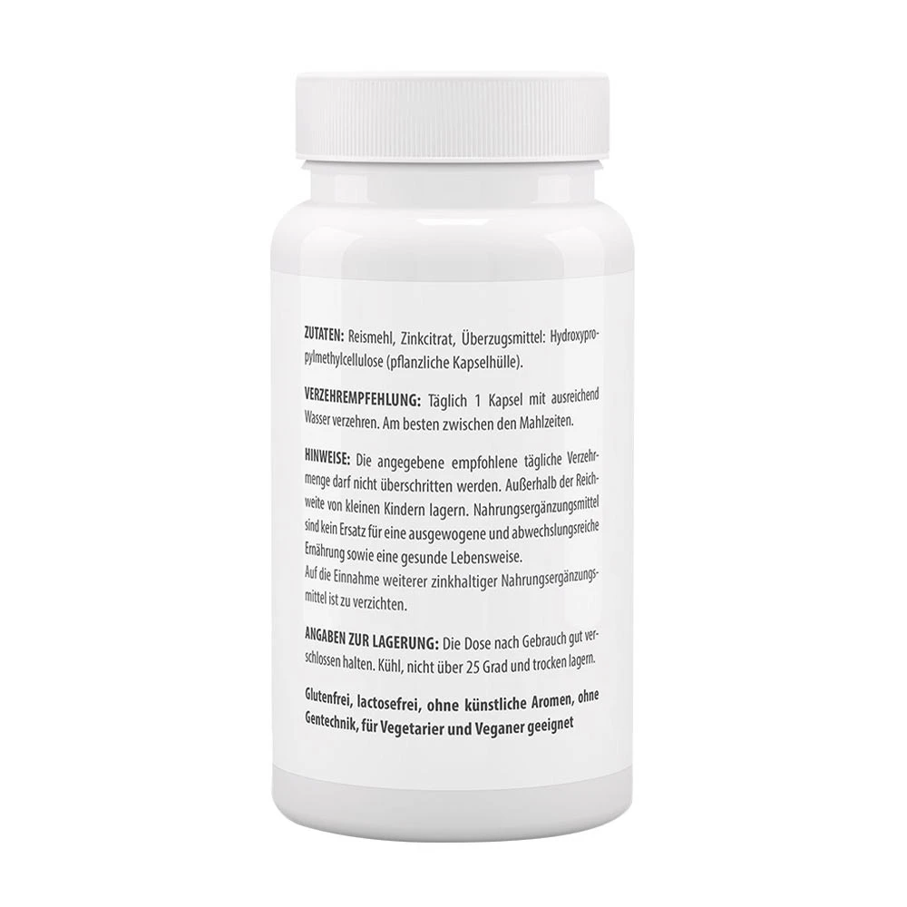 Vitaworld - Zinkcitraat 30 mg (60 capsules) - Afbeelding 3