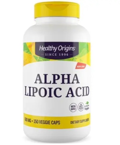 HEALTHY ORIGINS Alpha Lipoic Acid 600 mg (150 caps)