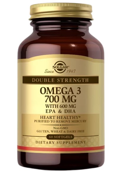 Solgar - Solgar Dubbele Sterkte Omega-3 (60 Softgels)-image