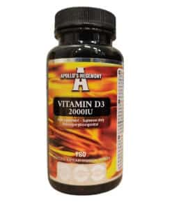 Vitamin D3 2000IU - 180 softgels