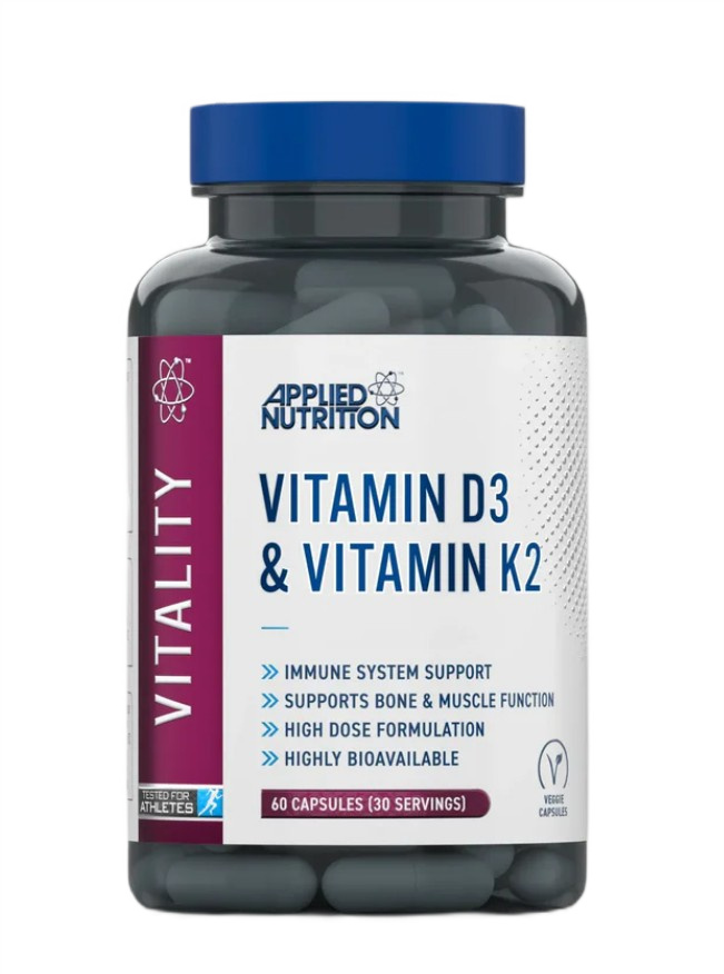 Vitamin D3 & Vitamin K2 - 60 vcaps