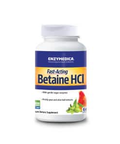 Enzymedica Betaine HCI 600mg 60 capsules