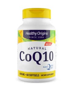 Healthy Origins CoQ10 600mg 60 softgels