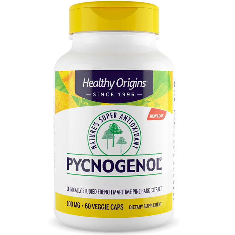 Healthy Origins - Pycnogenol 100 mg, 60 vegetarische capsules - Afbeelding 2