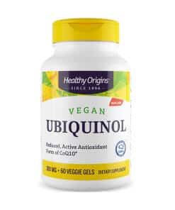 Healthy Origins Vegan Ubiquinol 100mg 60 Veg. gels