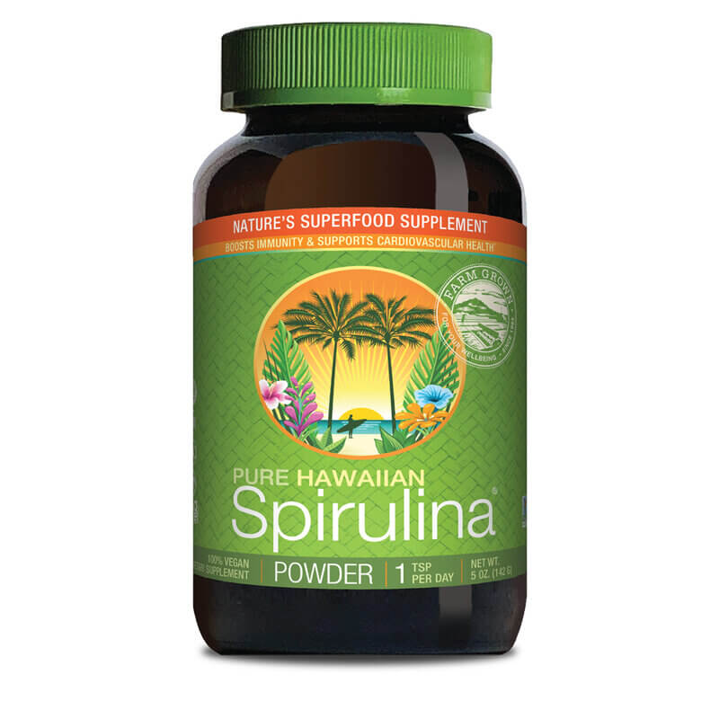 Nutrex - Spirulina uit Hawaï - 100% veganistisch poeder 142g - Afbeelding 2