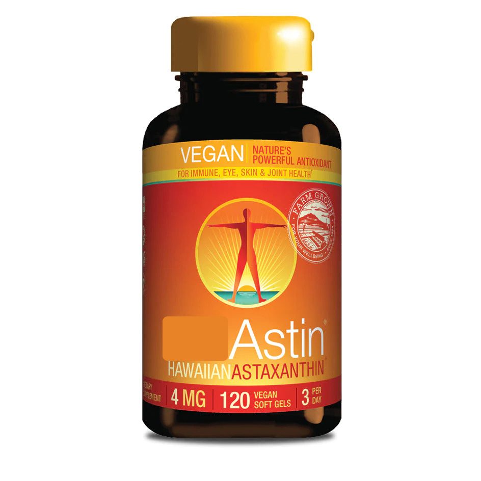 Nutrex - Nutrex Vegan Astin Hawaïaanse Astaxanthine 4mg, 120 vegetarische softgels - Afbeelding 2