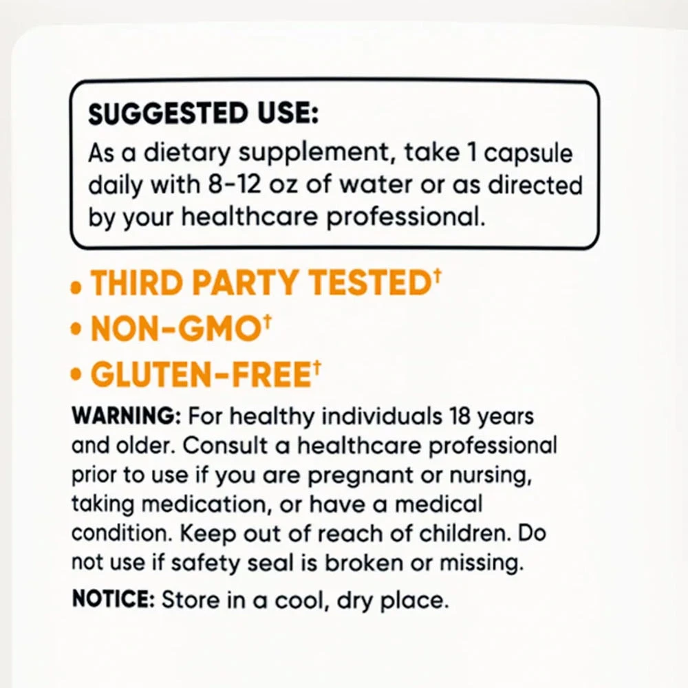 Nutricost Biotine (120 capsules) - Afbeelding 5