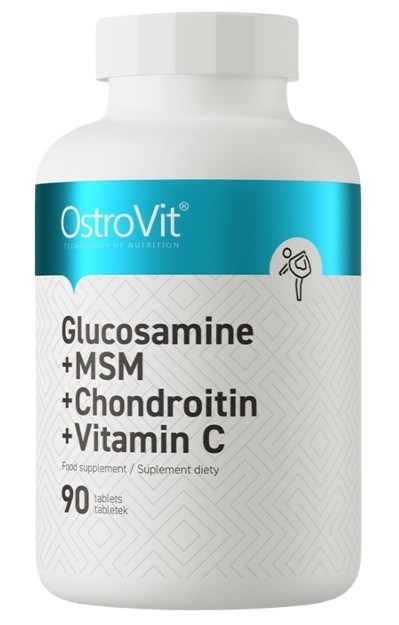 OSTROVIT Glucosamine + MSM + Chondroitin + Vitamin C (90 tabs)