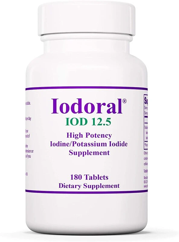Optimox Corporation Iodoral 12.5mg 180 tablets