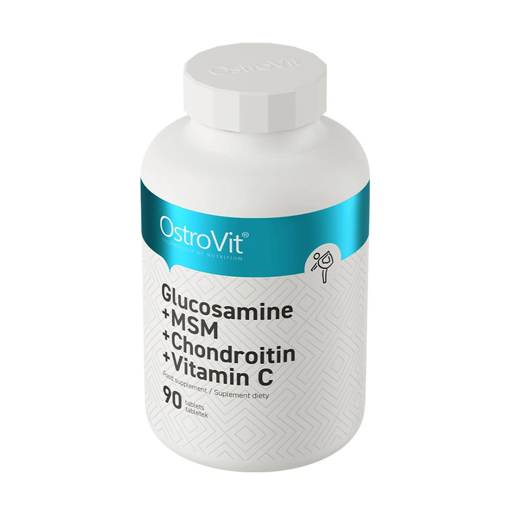 OstroVit - Glucosamine + MSM + Chondroïtine + Vitamine C (90 tabletten) - Afbeelding 6