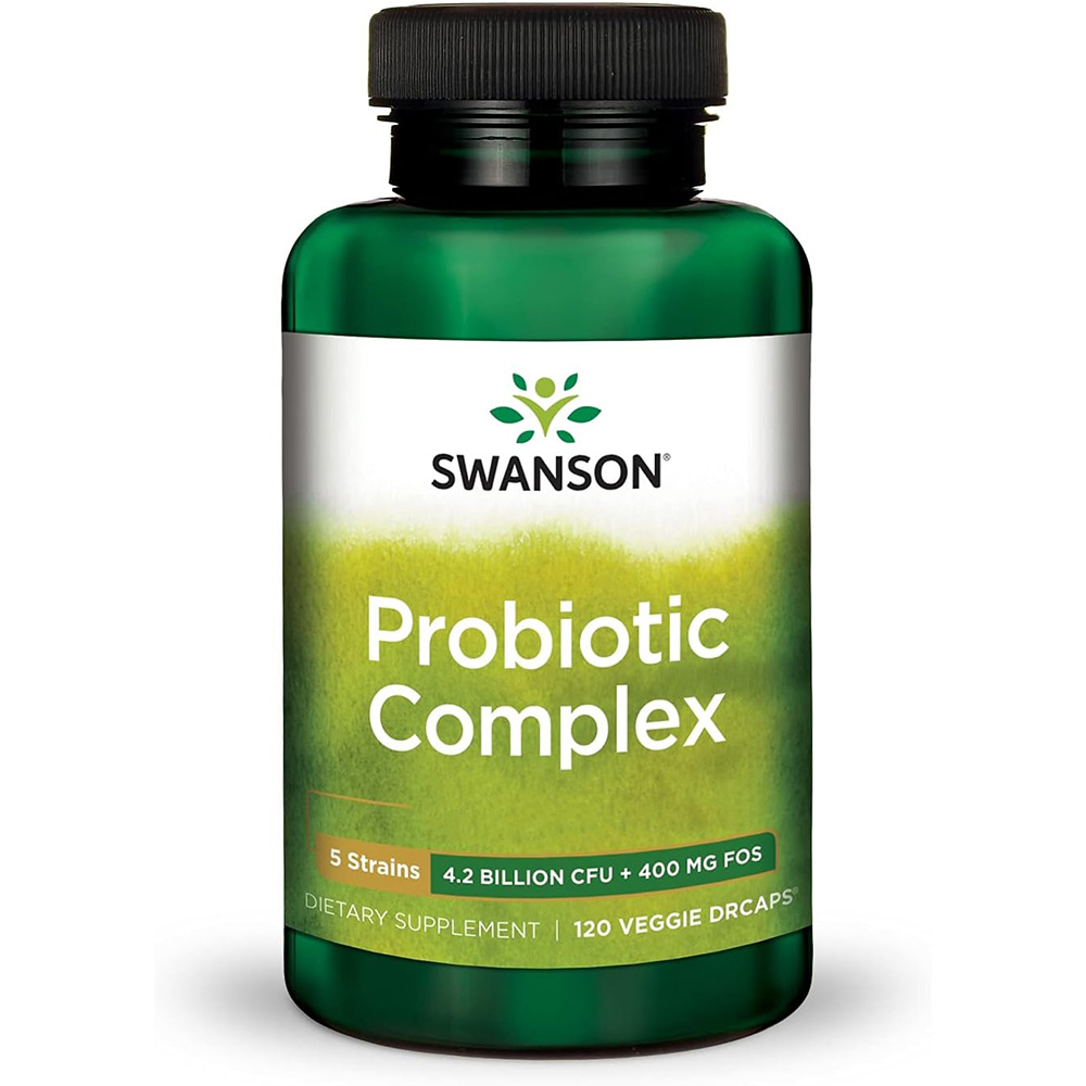 Swanson - Swanson Probiotic Complex 4,2 miljard CFU 120 vegetarische capsules - Afbeelding 2