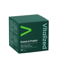 VITALIZED Greens & Protein (30 sachets)
