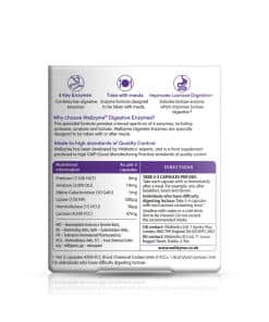 Vitabiotics Wellzyme Digestive Enzymes (60 Capsules)