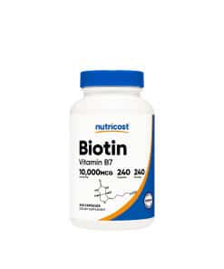 Nutricost Biotin  (240 Capsules)