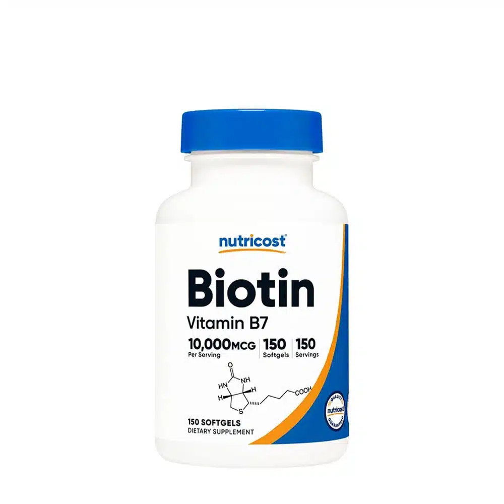 Nutricost Biotin with Coconut Oil 10
