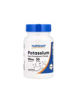 Nutricost Potassium Citrate 99 mg (30 Capsules)