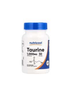 Nutricost Taurine 1000 mg (30 Capsules)