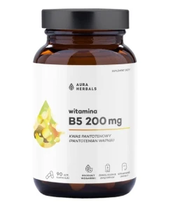 AURA HERBALS Vitamin B5 200 mg