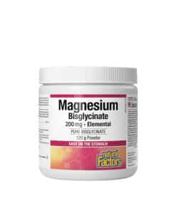 Natural Factors Magnesium Bisglycinate Pure 200 mg  (145 g)