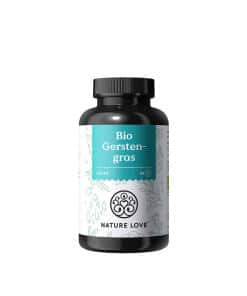 Nature Love Organic Barley Grass (90 Veg Capsules)