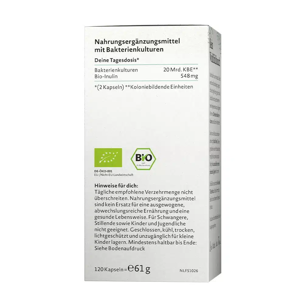 Nature Love - Probiona Cultuurcomplex (120 Capsules) - Afbeelding 2