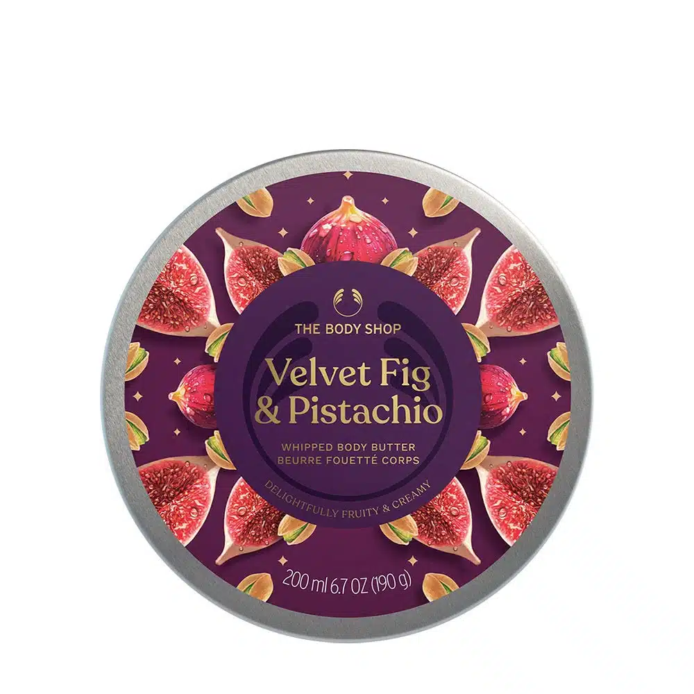 The Body Shop Velvet Fig and Pistachio Whipped Body Butter (200 ml)